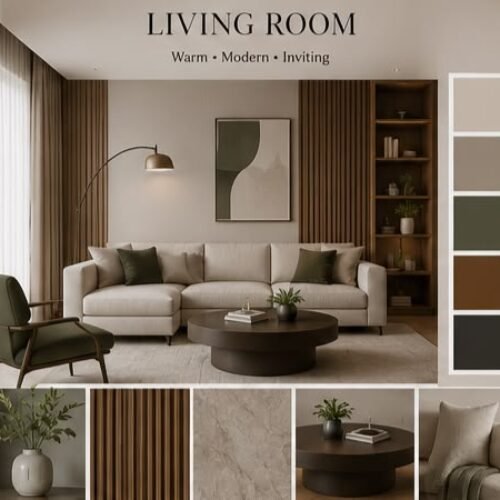 living room mood board